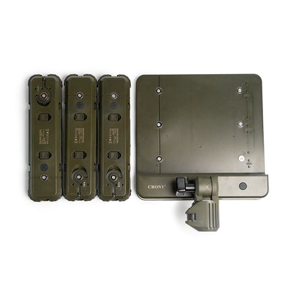 Crony CN-25 High Lumen Solar powered Battery outdoor fishing light Camping LED Light With 3x 5200 mAh Power Bank