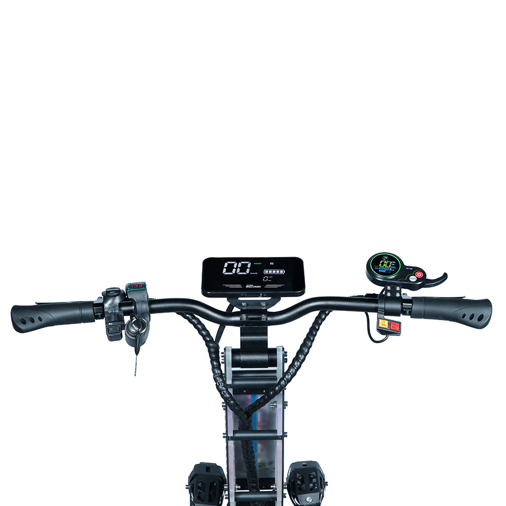 سكوتر كهربائي CRONY X7 مع فرامل قرصية وتعليق أمامي/خلفي وتكوين عالي السعة E-Scooter