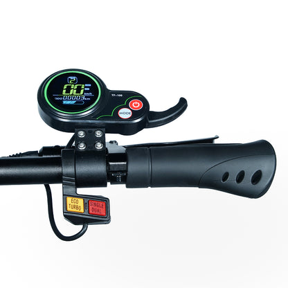 سكوتر كهربائي CRONY X7 مع فرامل قرصية وتعليق أمامي/خلفي وتكوين عالي السعة E-Scooter