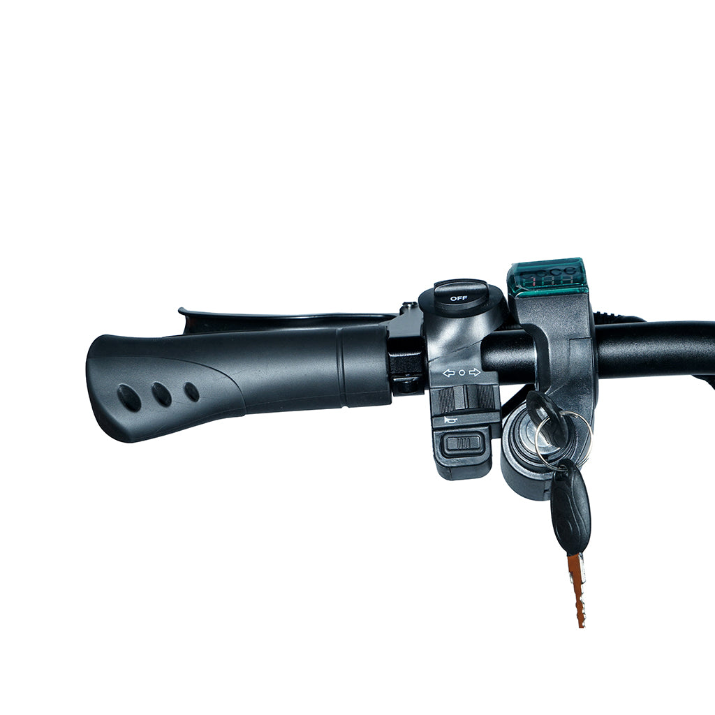 سكوتر كهربائي CRONY X7 مع فرامل قرصية وتعليق أمامي/خلفي وتكوين عالي السعة E-Scooter