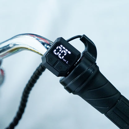 سكوتر كهربائي CRONY EL-MB05C فرامل عادية شاشة LCD دراجة كهربائية للأطفال سكوتر