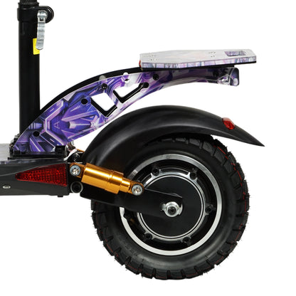 CRONY V10+ LED 1500W 10-inch Wide Tire High Configuration E-Scooter, High-Speed Electric Scooter for Outdoor Roads with Bluetooth Speaker.