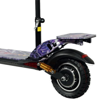 CRONY V10+ LED 1500W 10-inch Wide Tire High Configuration E-Scooter, High-Speed Electric Scooter for Outdoor Roads with Bluetooth Speaker.
