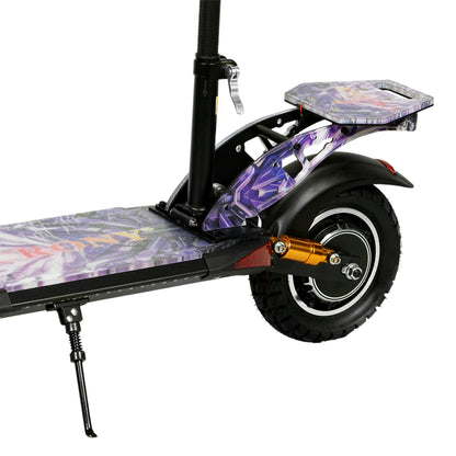 CRONY V10+ LED 1500W 10-inch Wide Tire High Configuration E-Scooter, High-Speed Electric Scooter for Outdoor Roads with Bluetooth Speaker.