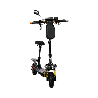 CRONY V10+ LED 1500W 10-inch Wide Tire High Configuration E-Scooter, High-Speed Electric Scooter for Outdoor Roads with Bluetooth Speaker.