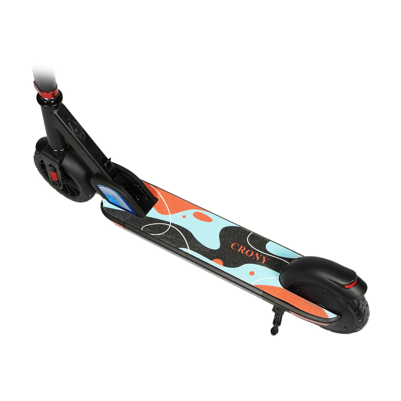سكوتر كهربائي للأطفال CRONY S2 مع نظام تعليق 150 واط سرعة 8-19 كم/ساعة مدى 6-12 كم شاشة LED قابلة للطي