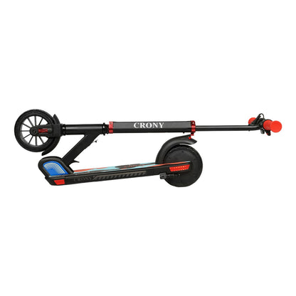 سكوتر كهربائي للأطفال CRONY S2 مع نظام تعليق 150 واط سرعة 8-19 كم/ساعة مدى 6-12 كم شاشة LED قابلة للطي