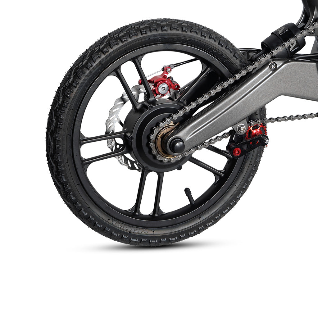 دراجة رياضية قابلة للطي CRONY K3 مقاس 16 بوصة بمحرك 400 واط مثالية للتنقل الحضري والركوب الترفيهي