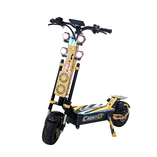 سكوتر كهربائي CRONY GT13 مع فرامل قرصية وتعليق أمامي/خلفي وتكوين عالي السكوتر الكهربائي