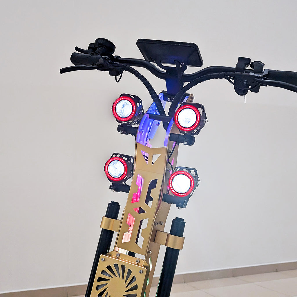 سكوتر كهربائي CRONY GT13 مع فرامل قرصية وتعليق أمامي/خلفي وتكوين عالي السكوتر الكهربائي