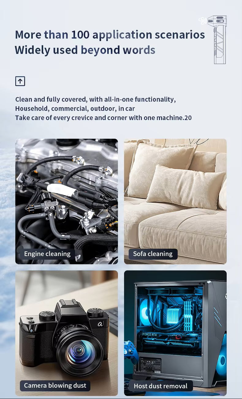 مروحة قوة فائقة CRONY PQ235 مع جهاز تشغيل القفز