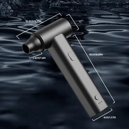 CRONY J01MAX-V منفاخ غبار عنيف منفاخ غبار عنيف جامع غبار توربو محمول لاسلكي منفاخ كهربائي مروحة نفاثة توربو صغيرة مجفف شعر