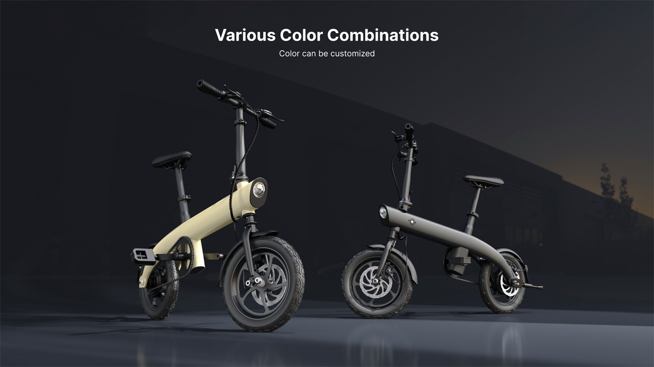 سكوتر كهربائي CRONY H2 250 واط دراجة كهربائية للبالغين للانتقال اليومي