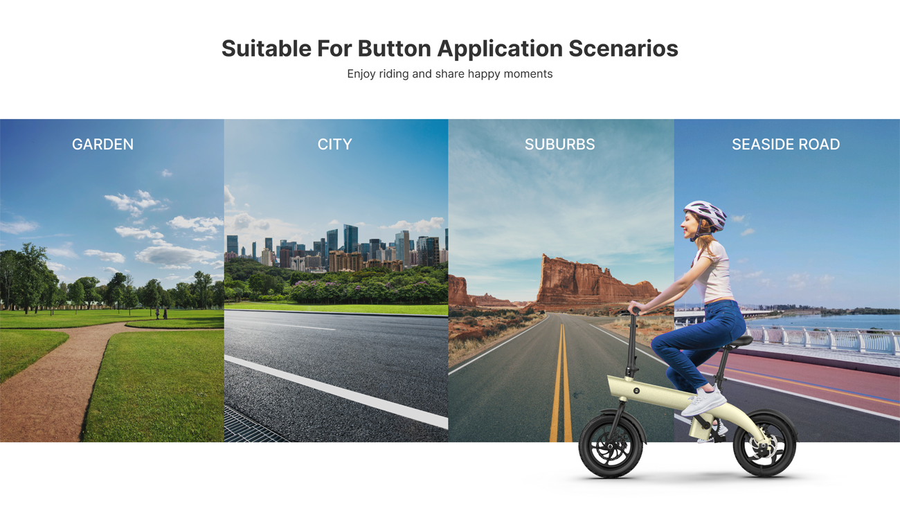 سكوتر كهربائي CRONY H2 250 واط دراجة كهربائية للبالغين للانتقال اليومي