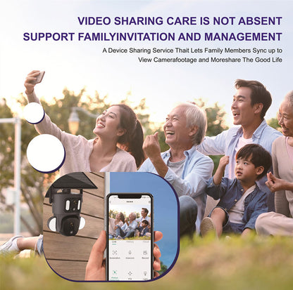 كاميرا CRONY RBX-SD320 4G-4K-8MP RBX-SD320 واي فاي-4K-8MP شمسية مزدوجة الربط بطارية كاميرا PT مدمجة بطارية خارجية تتبع بشري تلقائي عدسة مزدوجة شمسية