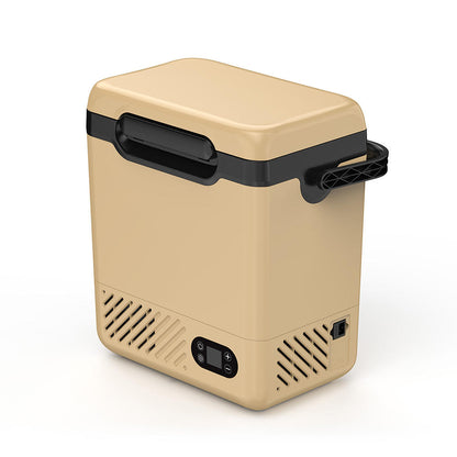 ثلاجة سيارة CRONY N12 بسعة 12 لتر، فريزر محمول للمركبات والشاحنات والعربات الترفيهية، تعمل بالتيار المتردد والمستمر 12 فولت و24 فولت، ثلاجة صغيرة مع بطارية قابلة للفصل وشاشة LED، من -20°C إلى 20°C للتخييم والسفر والنشاطات الخارجية