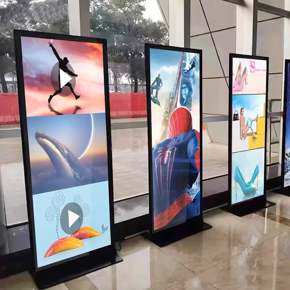 كروني TX64-2 شاشة لمس عمودية بحجم 64 بوصة بدقة عالية كاملة نظام أندرويد 11 شاشة LED مكبرات صوت مزدوجة واي فاي بلوتوث للمكتب والفصل الدراسي