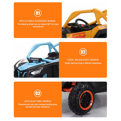 كروني 4 إطار سيارة لعبة للأطفال في الريف سكوتر سيارة كهربائية للأطفال
