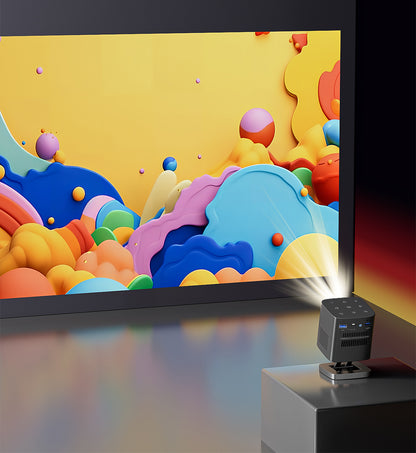 جهاز عرض عمودي CRONY C1000 ثلاثي الأبعاد مع مكبر صوت بلوتوث، ميني 1080 بكسل، واي فاي، ذكي، LED DLP، أندرويد، مسرح منزلي محمول، جهاز عرض فيديو جيب بيكو مع بطارية