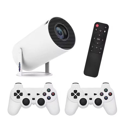 CRONY Portable HY300PRO Smart Projector 720P HD 2.4G/5G WiFi 6 Bluetooth 5.2 Android 11