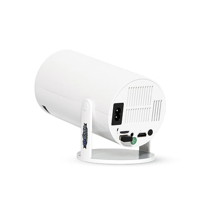 CRONY Portable HY300PRO Smart Projector 720P HD 2.4G/5G WiFi 6 Bluetooth 5.2 Android 11