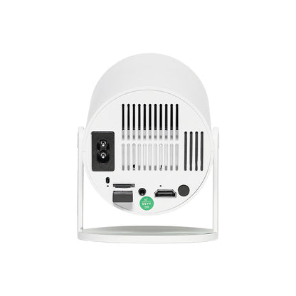 CRONY Portable HY300PRO Smart Projector 720P HD 2.4G/5G WiFi 6 Bluetooth 5.2 Android 11