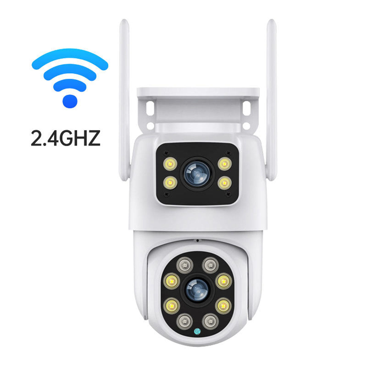 CRONY C18HI-WIFI-4K（CAMHI PRO APP）Battery IP double Camera PTZ WiFi Outdoor Indoor Security Camera
