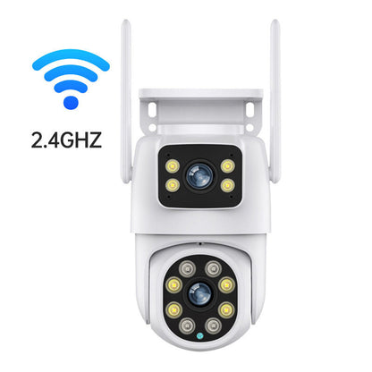 CRONY C18HI-WIFI-4K（CAMHI PRO APP）Battery IP double Camera PTZ WiFi Outdoor Indoor Security Camera
