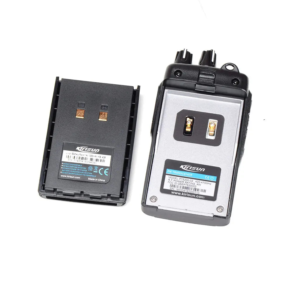 جهاز اتصال لاسلكي CRONY PT5200 UHF جهاز اتصال لاسلكي رقمي جهاز اتصال لاسلكي ثنائي الاتجاه مدى التحدث 5-8 كم