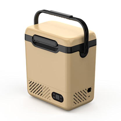 ثلاجة سيارة CRONY N12 بسعة 12 لتر، فريزر محمول للمركبات والشاحنات والعربات الترفيهية، تعمل بالتيار المتردد والمستمر 12 فولت و24 فولت، ثلاجة صغيرة مع بطارية قابلة للفصل وشاشة LED، من -20°C إلى 20°C للتخييم والسفر والنشاطات الخارجية