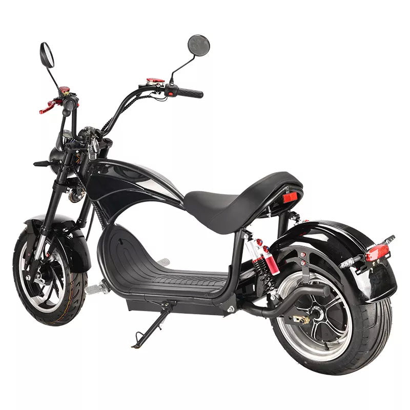 كروني نيو X1 هارلي سيارة كهربائية مع مكبر صوت بلوتوث سكوتر كهربائي تعليق أمامي وخلفي