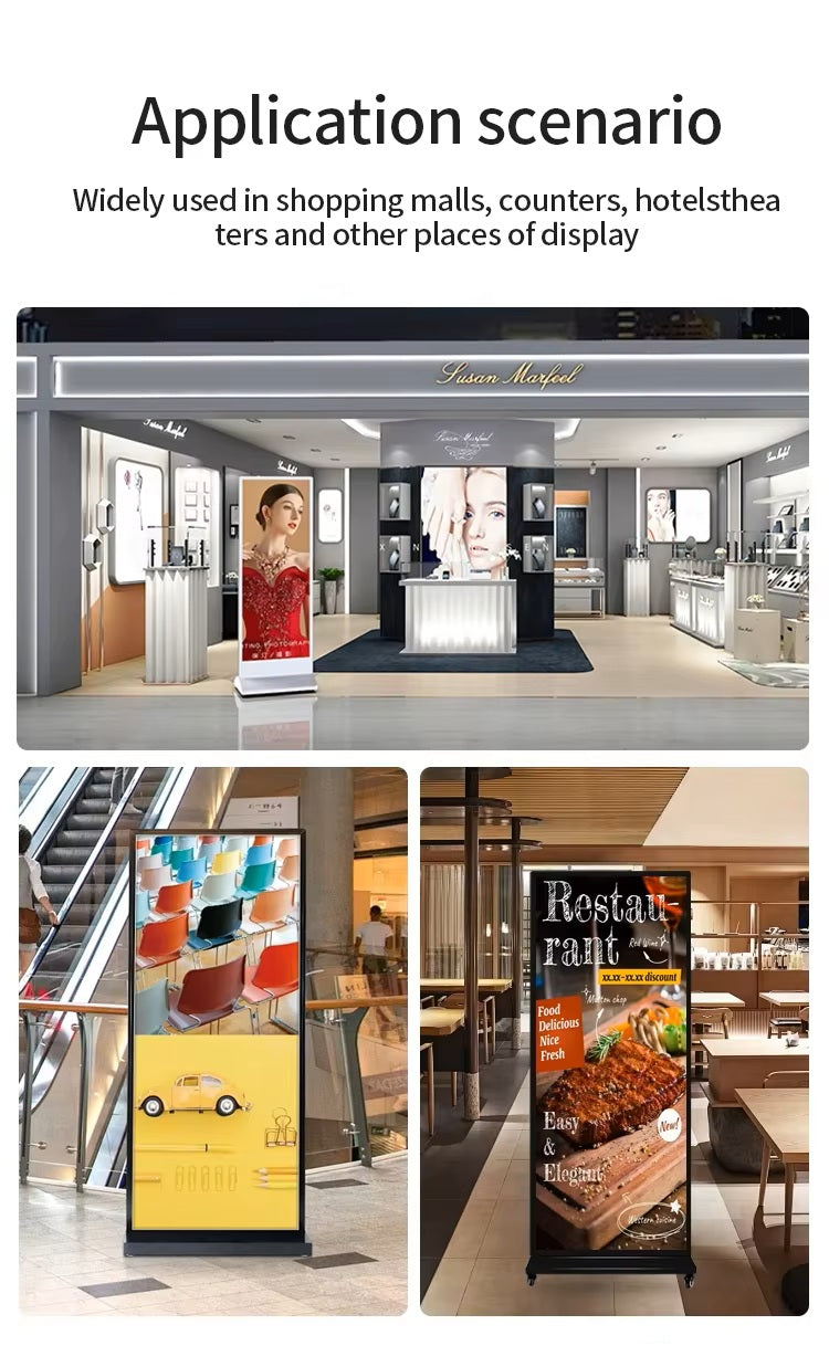 كروني TX64-2 شاشة لمس عمودية بحجم 64 بوصة بدقة عالية كاملة نظام أندرويد 11 شاشة LED مكبرات صوت مزدوجة واي فاي بلوتوث للمكتب والفصل الدراسي