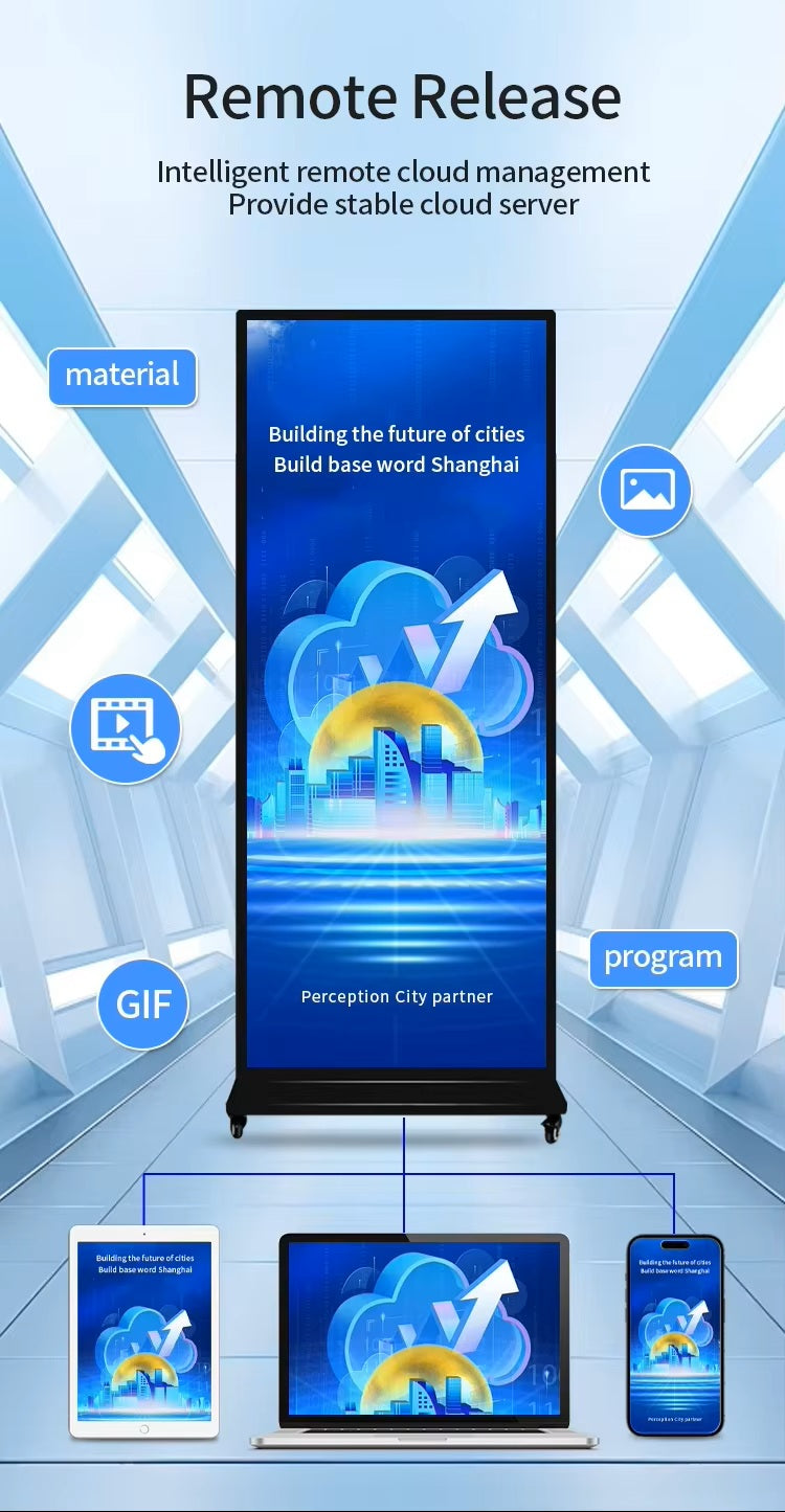 كروني TX64-2 شاشة لمس عمودية بحجم 64 بوصة بدقة عالية كاملة نظام أندرويد 11 شاشة LED مكبرات صوت مزدوجة واي فاي بلوتوث للمكتب والفصل الدراسي