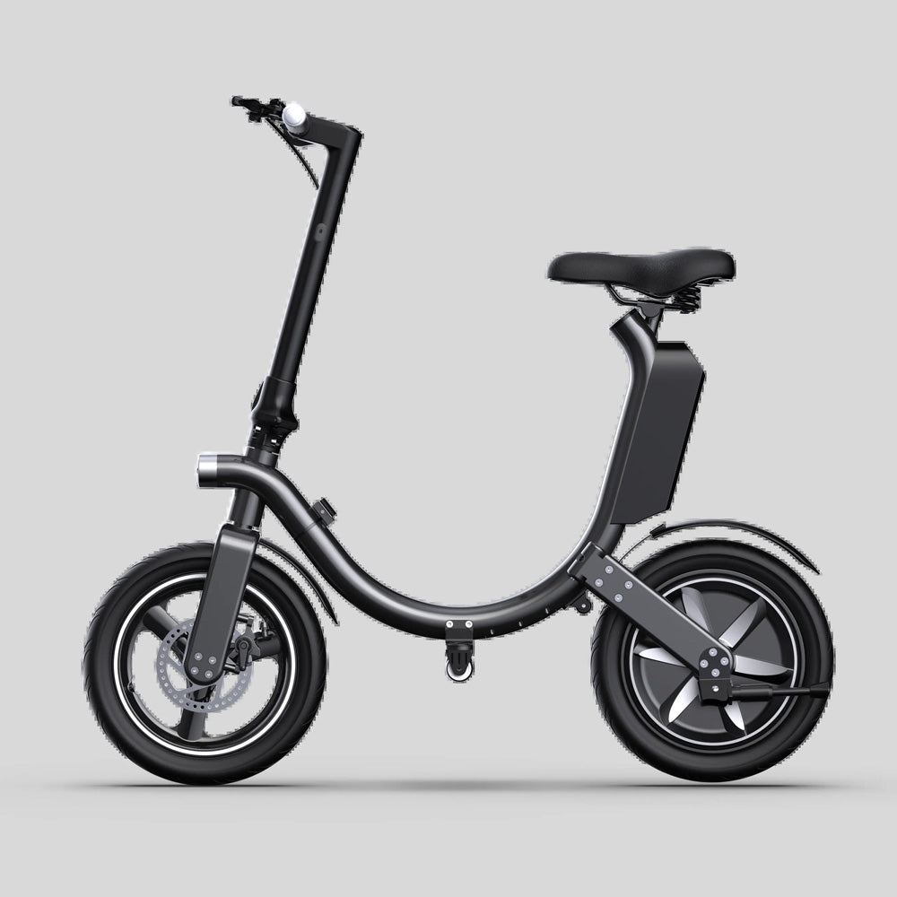 دراجة كهربائية قابلة للطي CRONY C2 مقاس 14 بوصة بمحرك 350 واط وبطارية 36 فولت وفرامل قرصية أمامية/خلفية