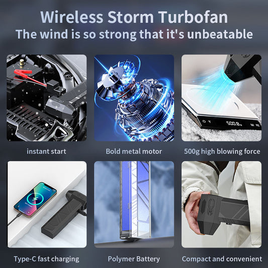 مروحة قوة فائقة CRONY PQ235 مع جهاز تشغيل القفز