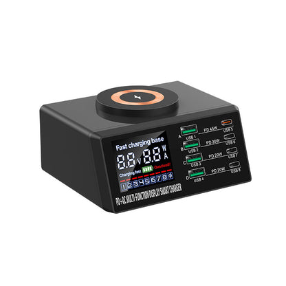 محطة شحن متعددة الوظائف CRONY WLX-X9M شواحن متعددة الوظائف طاقة عالية 110 واط 8 منافذ شاحن USB C متعدد