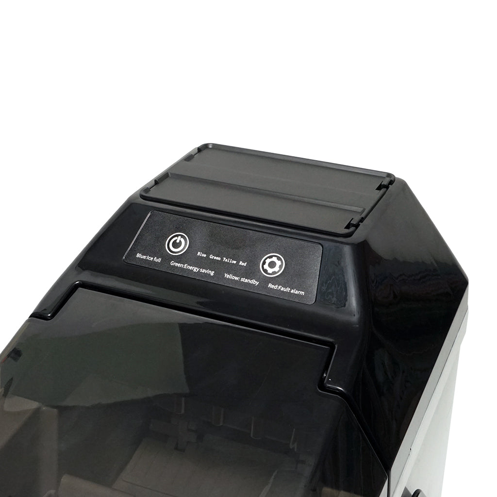 ماكينة صنع الثلج CRONY ICE168 للاستخدام المنزلي والسيارات -20°C تجميد تحكم LED 9 مكعبات ثلج على شكل رصاصة