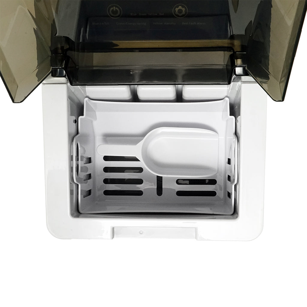 ماكينة صنع الثلج CRONY ICE168 للاستخدام المنزلي والسيارات -20°C تجميد تحكم LED 9 مكعبات ثلج على شكل رصاصة