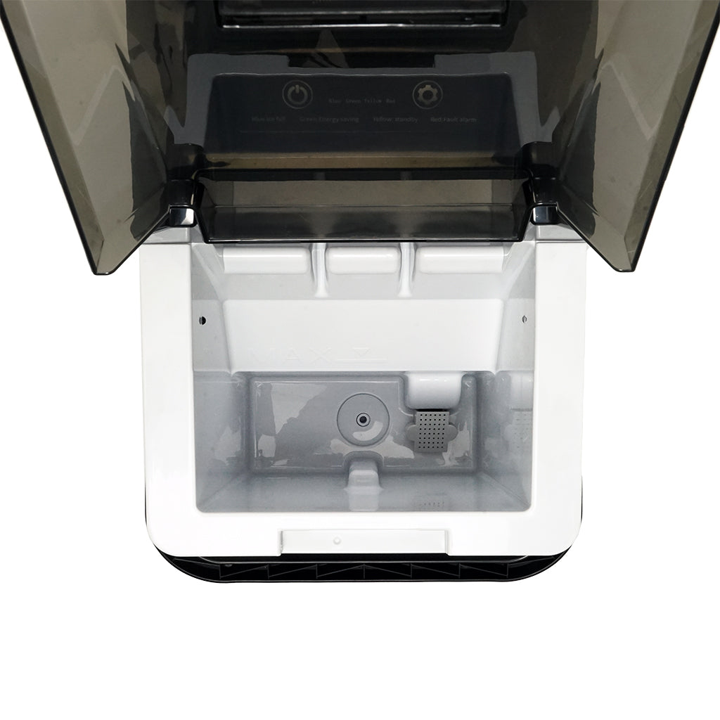 ماكينة صنع الثلج CRONY ICE168 للاستخدام المنزلي والسيارات -20°C تجميد تحكم LED 9 مكعبات ثلج على شكل رصاصة