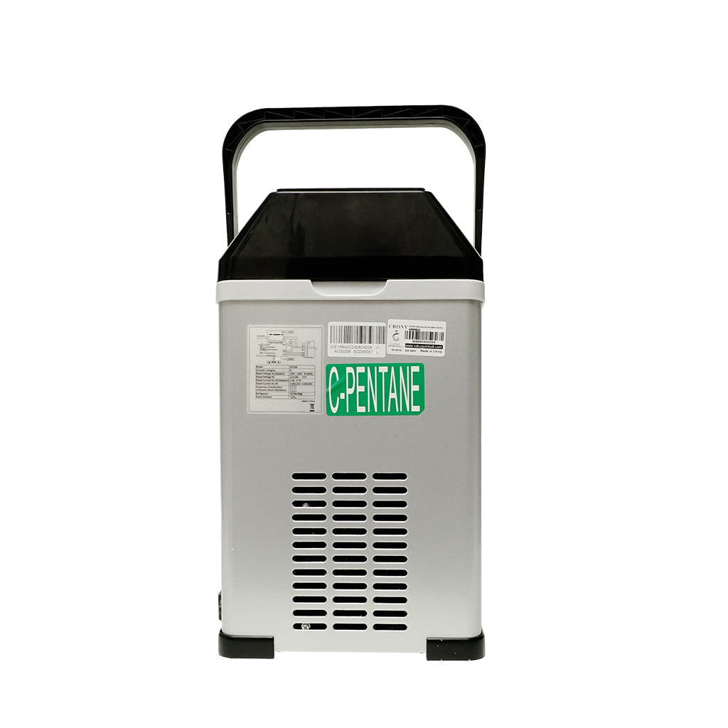 ماكينة صنع الثلج CRONY ICE168 للاستخدام المنزلي والسيارات -20°C تجميد تحكم LED 9 مكعبات ثلج على شكل رصاصة