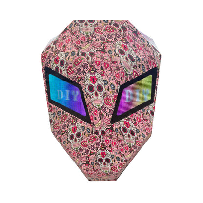 حقيبة ظهر LED الرجل الحديدي كروني ترقية حقيبة ظهر LED الرجل الحديدي شاشة فارس حقيبة دراجة نارية حقيبة سفر رائعة حقيبة سكوتر