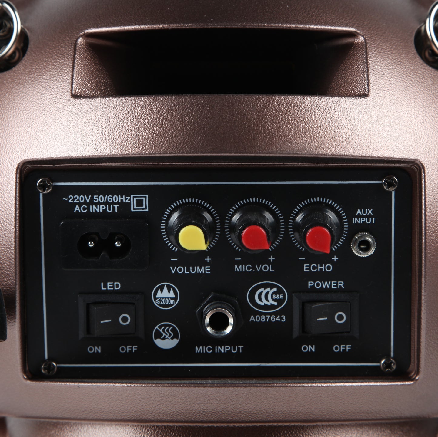 مكبر صوت CRONY V6E محمول مكبر صوت Bear Ibastek مضخم صوت مكبر صوت كاريوكي