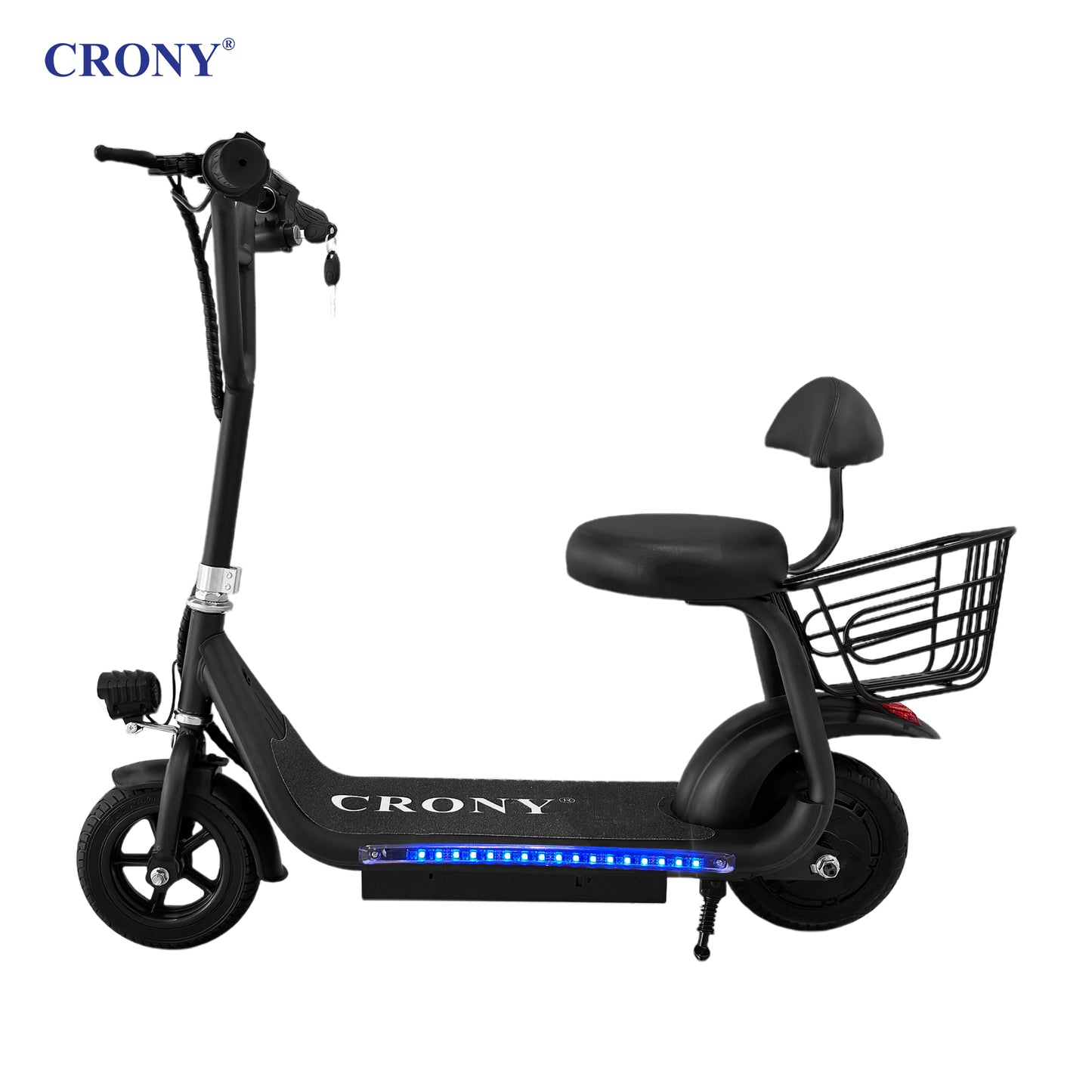 Crony JL005-03 Mini Harley is a compact and stylish electric scooter designed for effortless rides. Powered by a 250W motor and a 36V / 4.8Ah battery