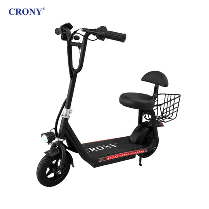 Crony JL005-03 Mini Harley is a compact and stylish electric scooter designed for effortless rides. Powered by a 250W motor and a 36V / 4.8Ah battery