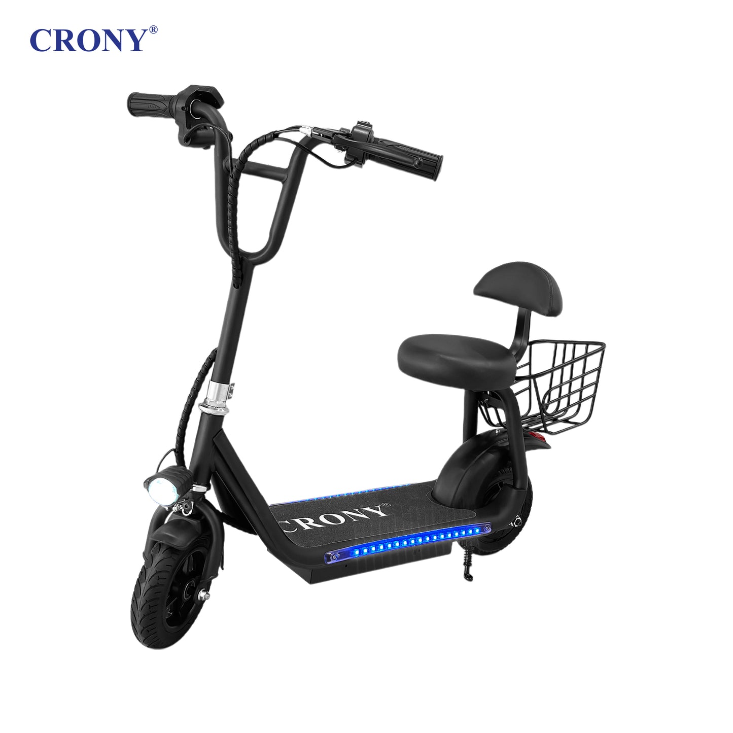 Crony JL005-03 Mini Harley is a compact and stylish electric scooter designed for effortless rides. Powered by a 250W motor and a 36V / 4.8Ah battery