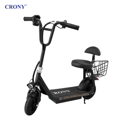 Crony JL005-03 Mini Harley is a compact and stylish electric scooter designed for effortless rides. Powered by a 250W motor and a 36V / 4.8Ah battery