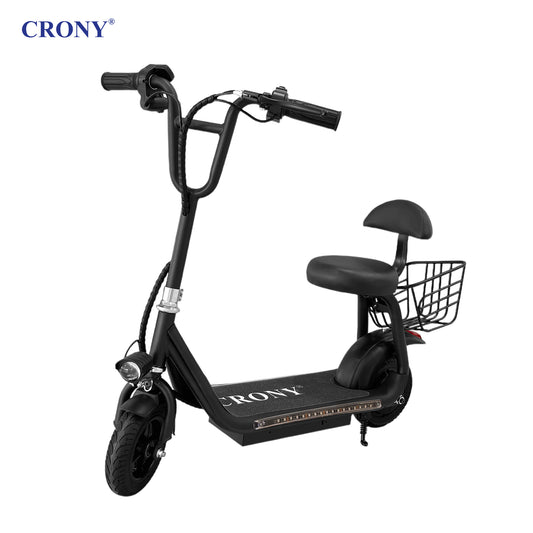 Crony JL005-03 Mini Harley is a compact and stylish electric scooter designed for effortless rides. Powered by a 250W motor and a 36V / 4.8Ah battery