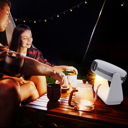 كرواني K2 جهاز عرض دائري مع إضاءة محيطة