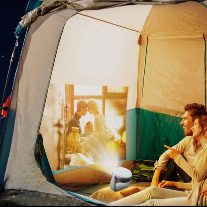 كرواني K2 جهاز عرض دائري مع إضاءة محيطة