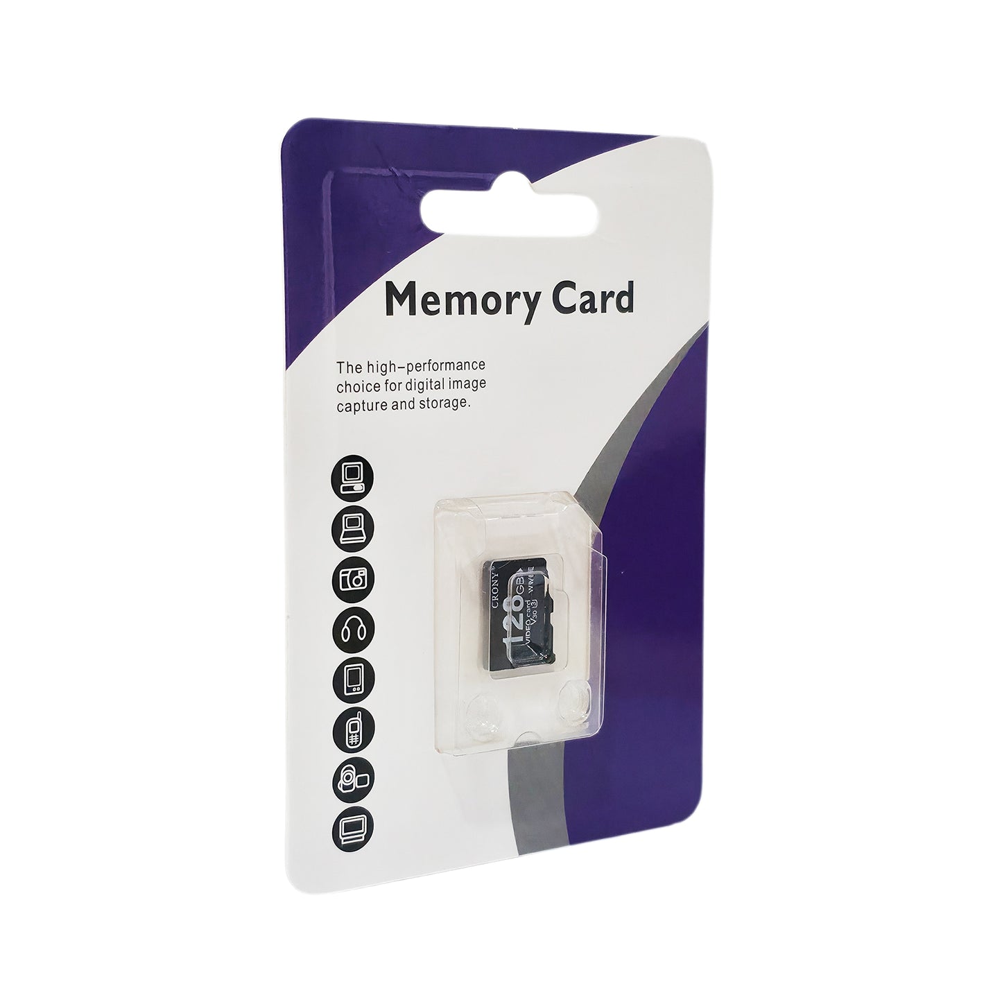 CRONY Memory Card 128GB Ultra 80MB/s UHS-I Class 10 microSDXC Card-SDSQUNS-128G-GN6MN
